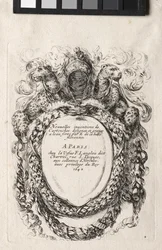 Nieuw model voor een cartouche, 1647