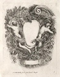 Nieuw Model voor een Cartouche, 1647