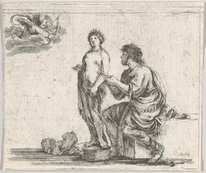 Pygmalion, uit Spel van Mythologie Jeu de la Mythologie, 1644