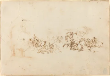 De Cavalerie Gevecht