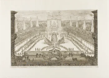 De openingsvergadering van het ruiterballet