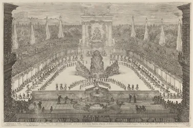 De Prins van Toscane, Zijn Paardentroepen en Koetsen rond de Berg Atlas, 1661