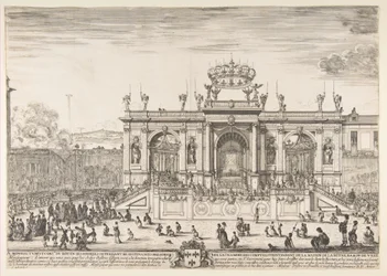 De Processie van het Heilig Sacrament