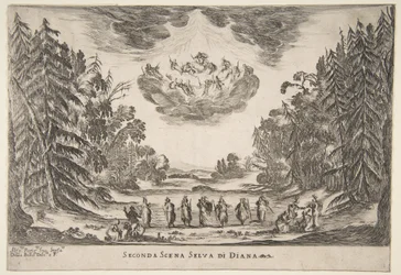 Het huwelijk van de goden: Tweede scène, Diana