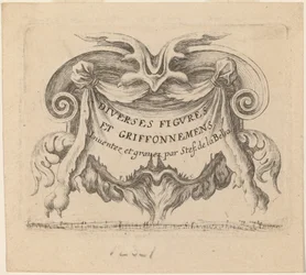 Titelpagina voor Diverses figures et griffonnements
