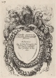 Titelpagina voor "Nouvelles inventions de Cartouches"