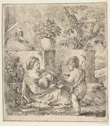 Maagd en Kind met Sint Jan de Doper en Sint Elizabeth