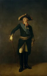 Portret van keizer Paul I van Rusland 1754-1801, 1797