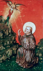 St. Franciscus ontvangt de stigmata, c1430-1451