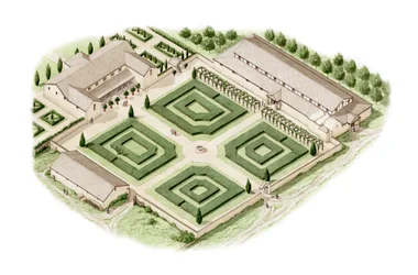 Brading Romeinse Villa, Isle of Wight, ca. 350-400