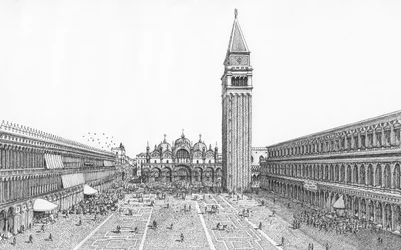 Piazza San Marco, Venetië, vandaag