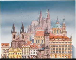 Praagse gebouwen