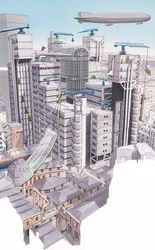 Het Lloyds-gebouw, City of London, ca. 1987-1995