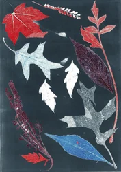 Jol X, 2017 (monoprint op papier)
