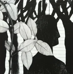 Het bos, 2014 (collage)