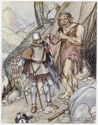 Illustratie voor Siegfried de Drakendoder