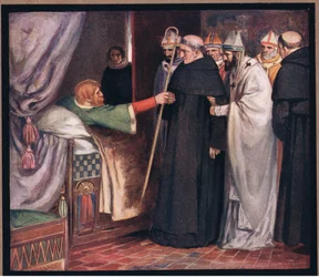 St Anselmus weigert het aartsbisdom