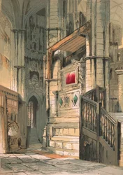 Westminster Abbey. Zuidelijke Zijbeuk van het Koor