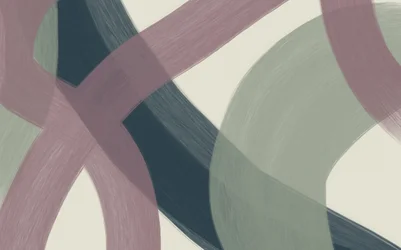Ingetogen abstracte rondingen