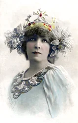 Sarah Bernhardt als Melissinde