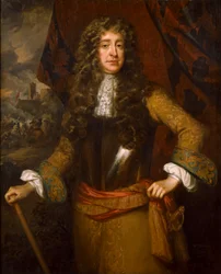 Portret van een onbekende man genaamd Willem III