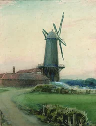 Studie van een windmolen