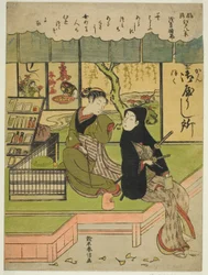 Opklaring bij Asakusa, uit de serie "Acht modieuze uitzichten van Edo"