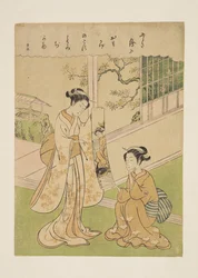 Onbekend toneelstuk door Yoneyama Teiga