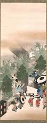 Yoshiwara en Shinagawa, Edo Periode