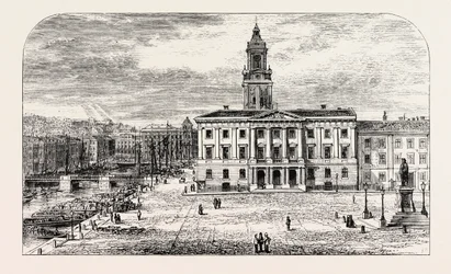 Göteborg, Zweden (gravure)