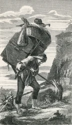 Een bergdrager