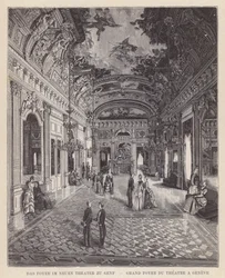 De Foyer in het Nieuwe Theater van Genève