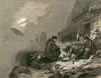 Ingenieurs Landmeters in de Bergen