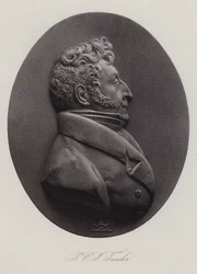 Ignaz Paul Vital Troxler, Zwitsers arts, politicus en filosoof (gravure)