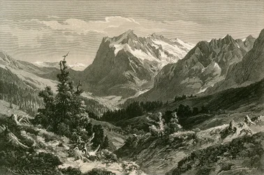 Bij Grindelwald, Berner Oberland