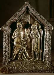 Reliekhouder kist van de zonen van St. Sigismund, 12e-13e eeuw