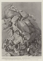 Een Zicht op het Beloofde Land, de Mannen van het Kameelkorps op de Uitkijk bij Wad Hamed