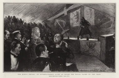 De Koningscruise, een Vermaak aan Boord van het Koninklijk Jacht door de Bemanning