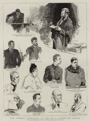 De Parnell-commissie bij de Royal Courts of Justice