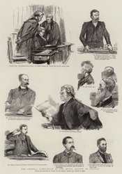 De Parnell-commissie bij de Royal Courts of Justice