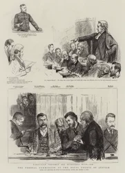 De Parnell-commissie bij de Royal Courts of Justice