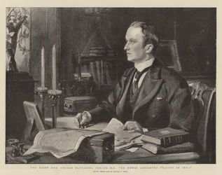 De Zeer Eerwaarde George Nathaniel Curzon, MP, de Nieuw Aangestelde Onderkoning van India