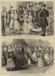 De huwelijksprocessies in de St. George