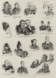 Bezoekers aan het hof