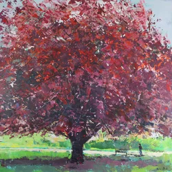 Prachtige boom, 2025 (acryl)