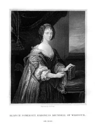 Blanche Somerset, Lady Arundell van Wardour, 1827