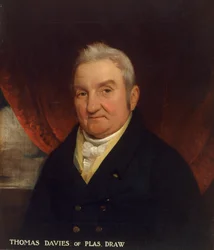 Thomas Davies van Plas Draw (olieverf op doek)