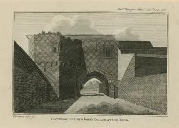 Poort van het Paleis van Koning Jan