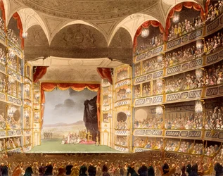 Drury Lane Theater, illustratie uit 