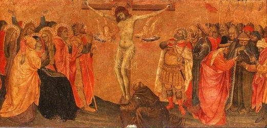 Kruisiging, predella paneel